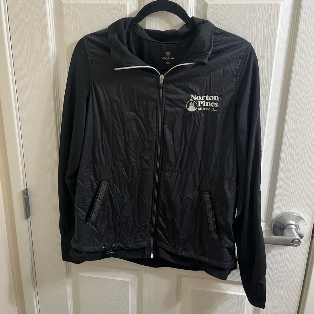 Tangerine black zip up size M